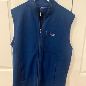 Patagonia Blue Fleece Vest